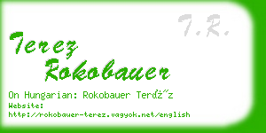 terez rokobauer business card